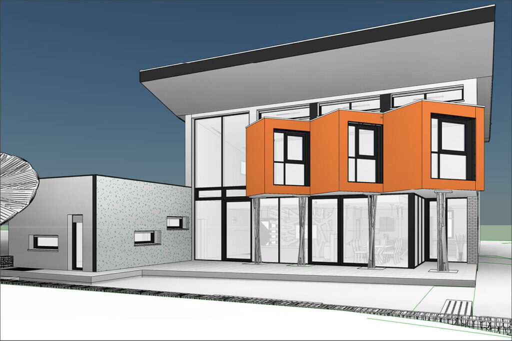 maquette BIM revit