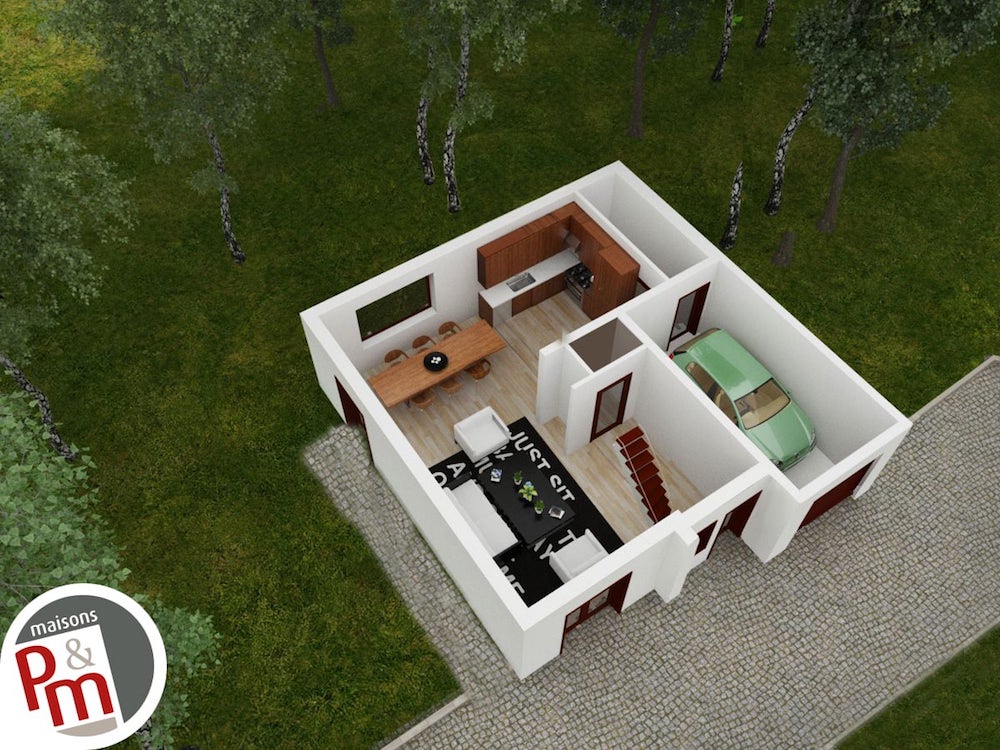 plan 3D maison facile