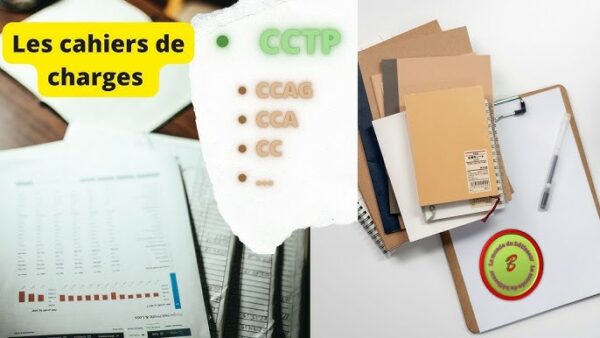 Cahier de charge et cahier de clause technique particulières