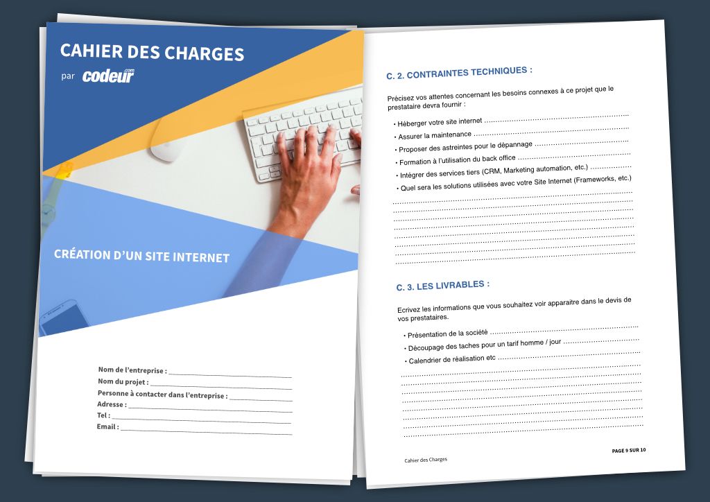 cahier des charges techniques générales