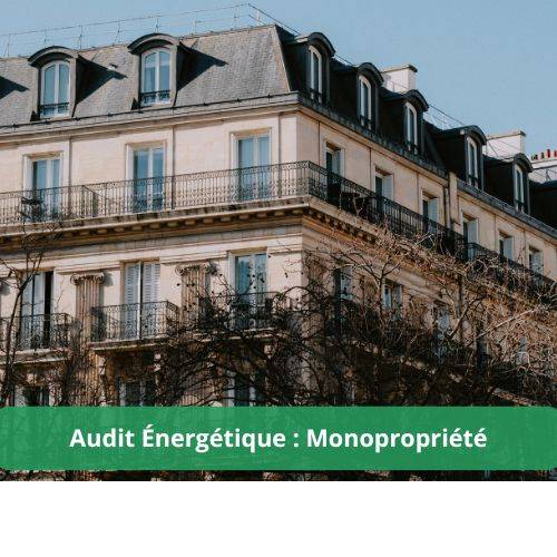 audit énergétique obligatoire monopropriété