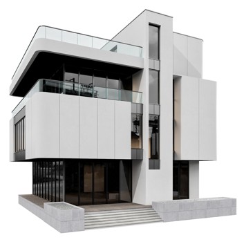 model 3D maison